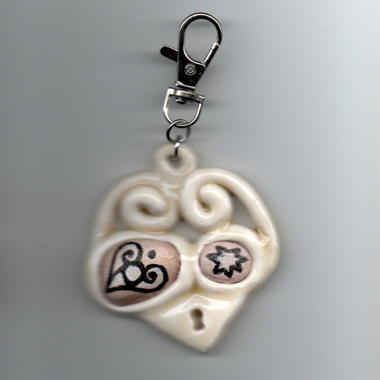 Pebblebly Friend? : Dying Sun Keychain 08