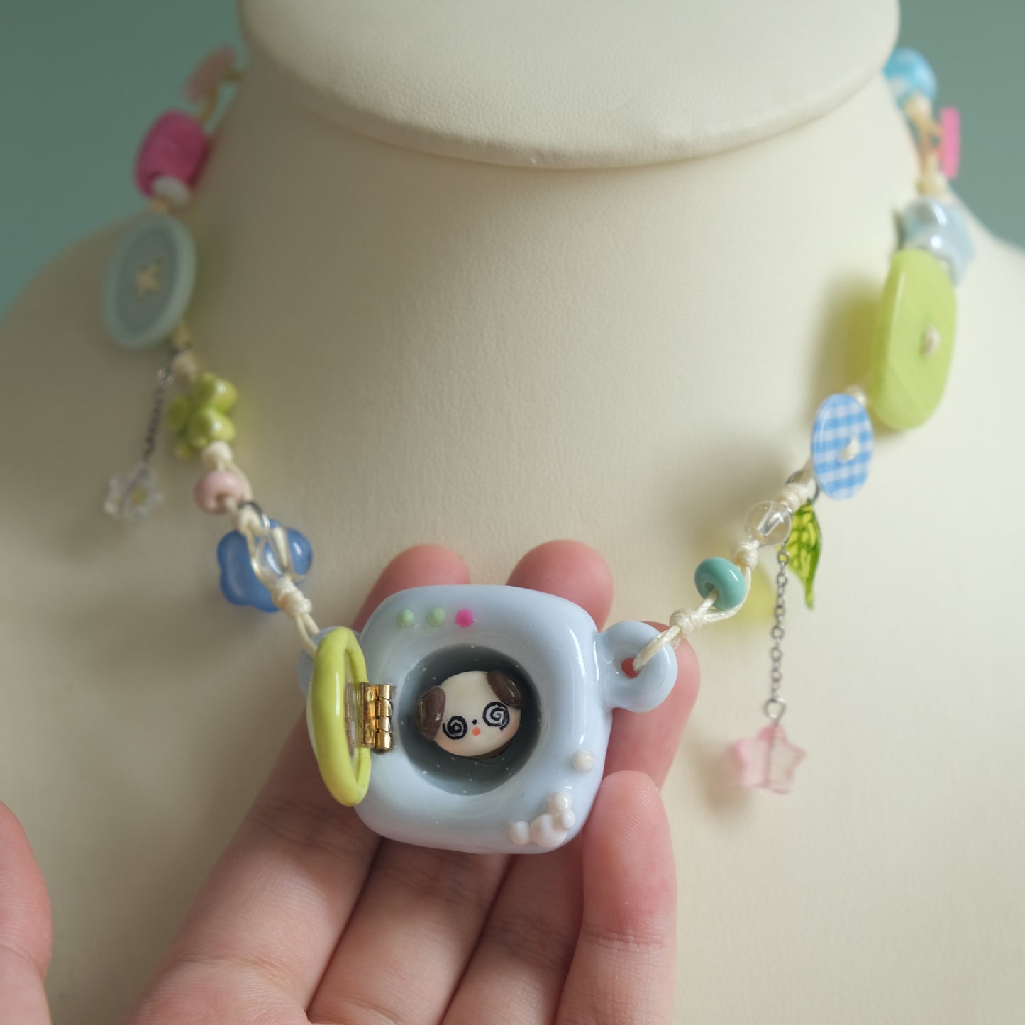 Dizzy Machine Necklace