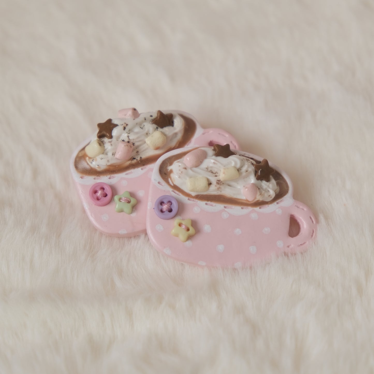 Hot Chocolate & Hot Tea Mug Clay Accessories