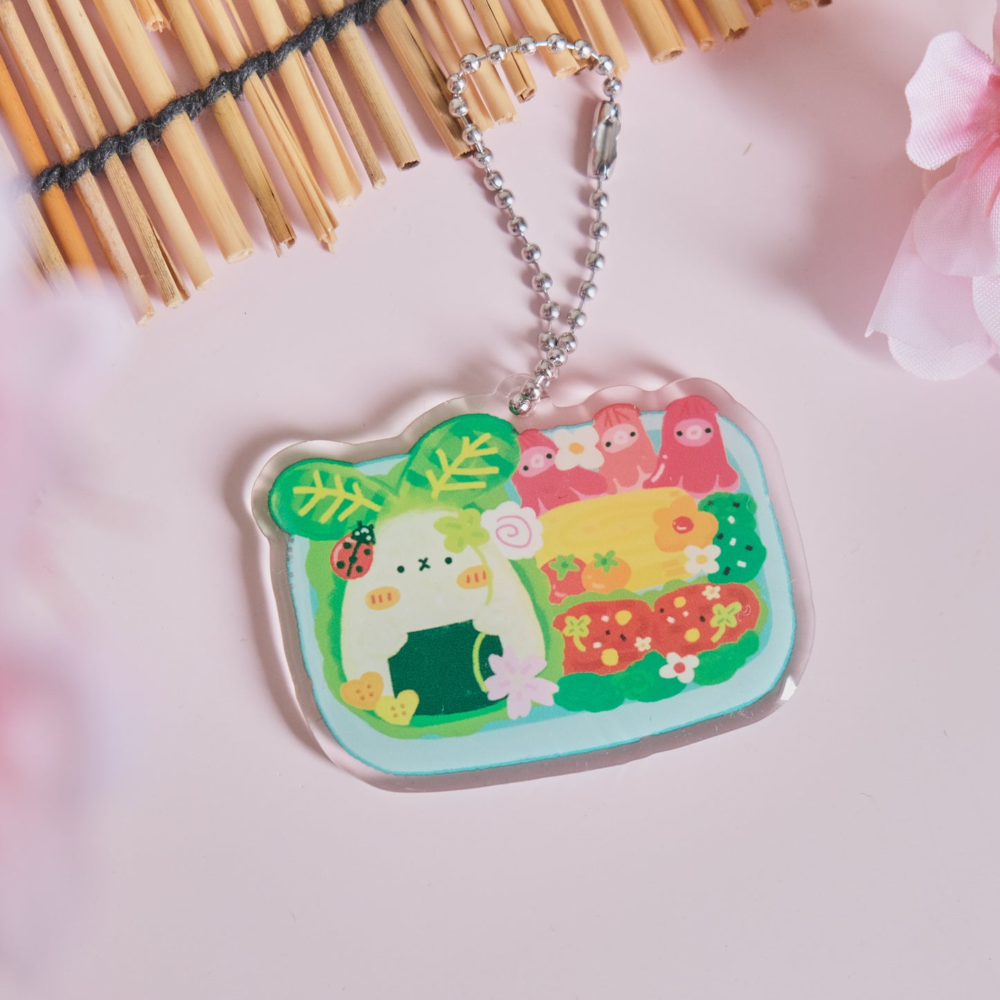 Turby as a Japanese Food Keychains