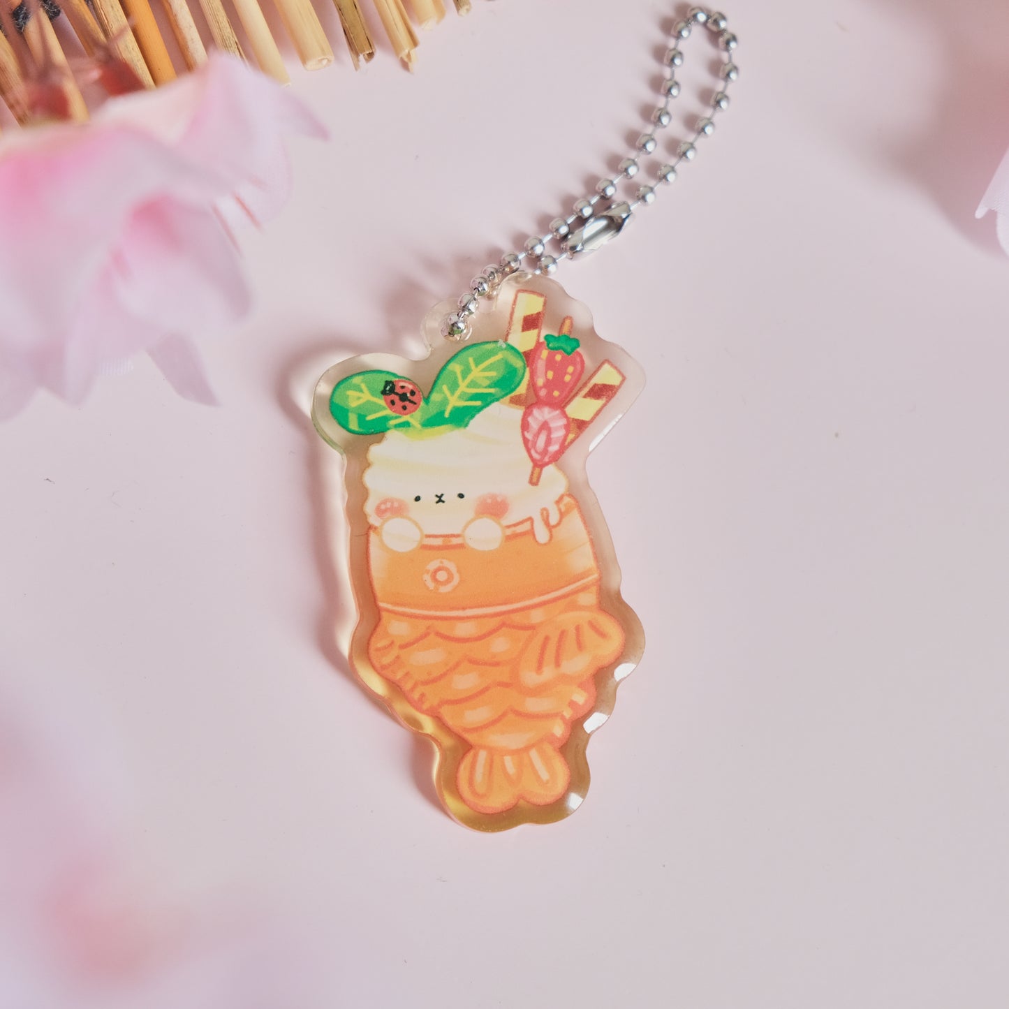 Turby as a Japanese Food Keychains