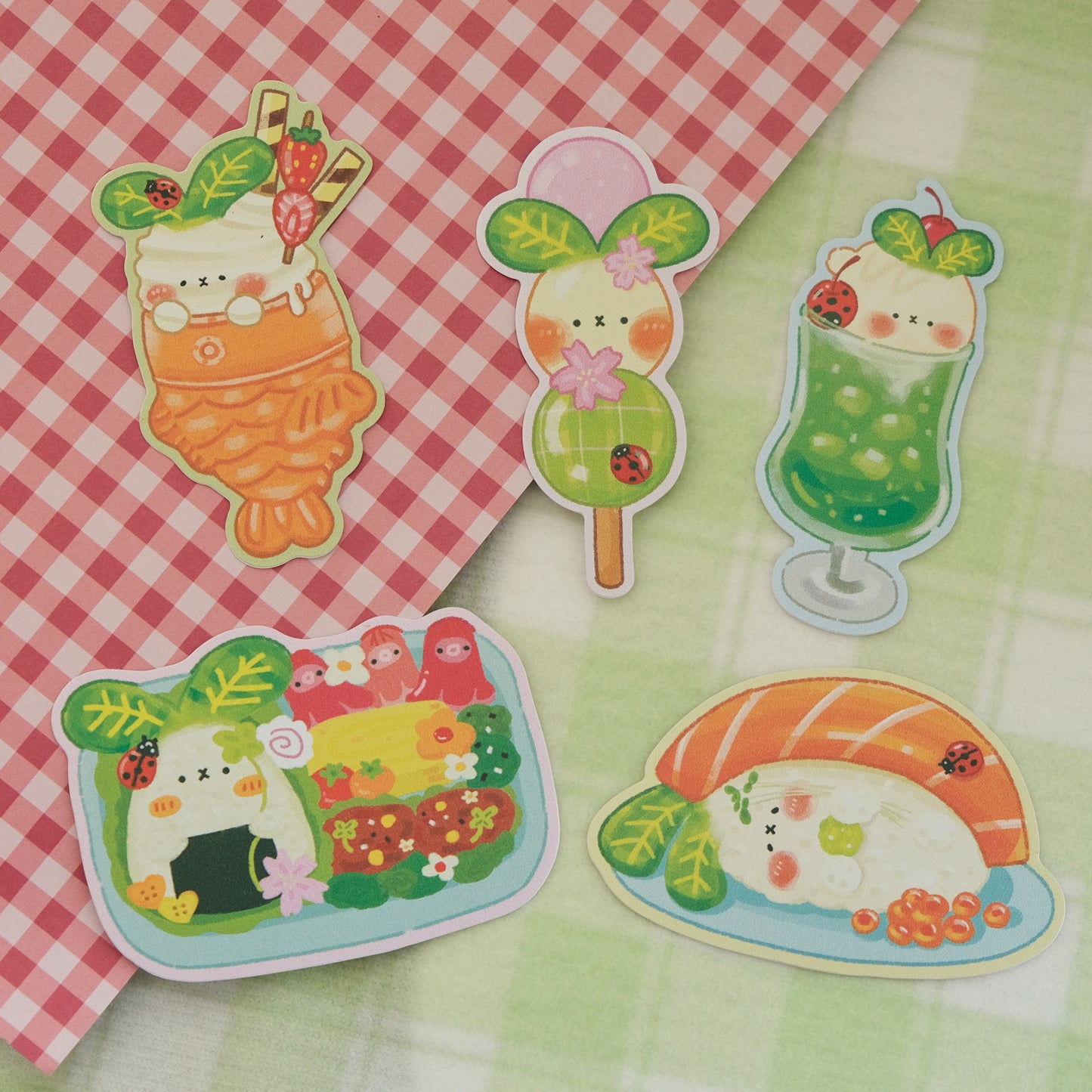 Turby as a Japanese Food Stickers