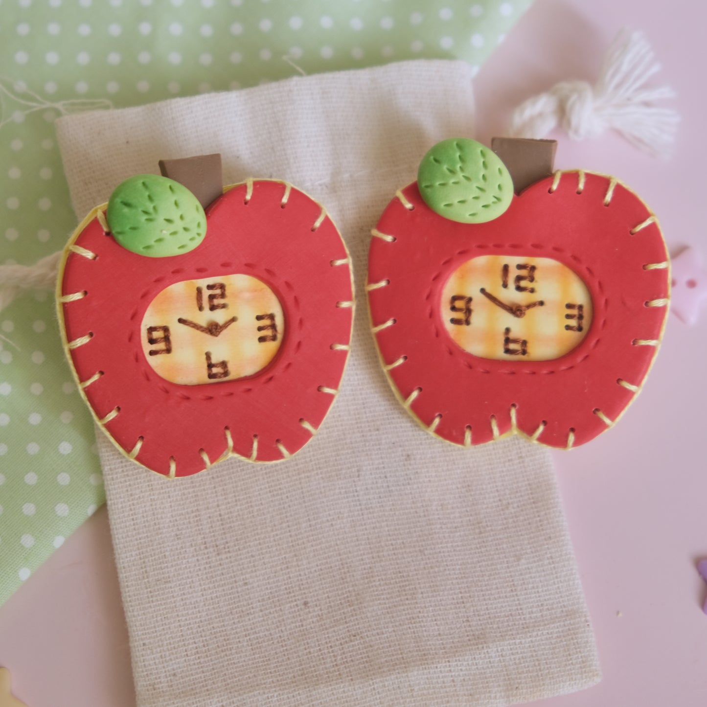 Apple Watch : polymer clay accessories