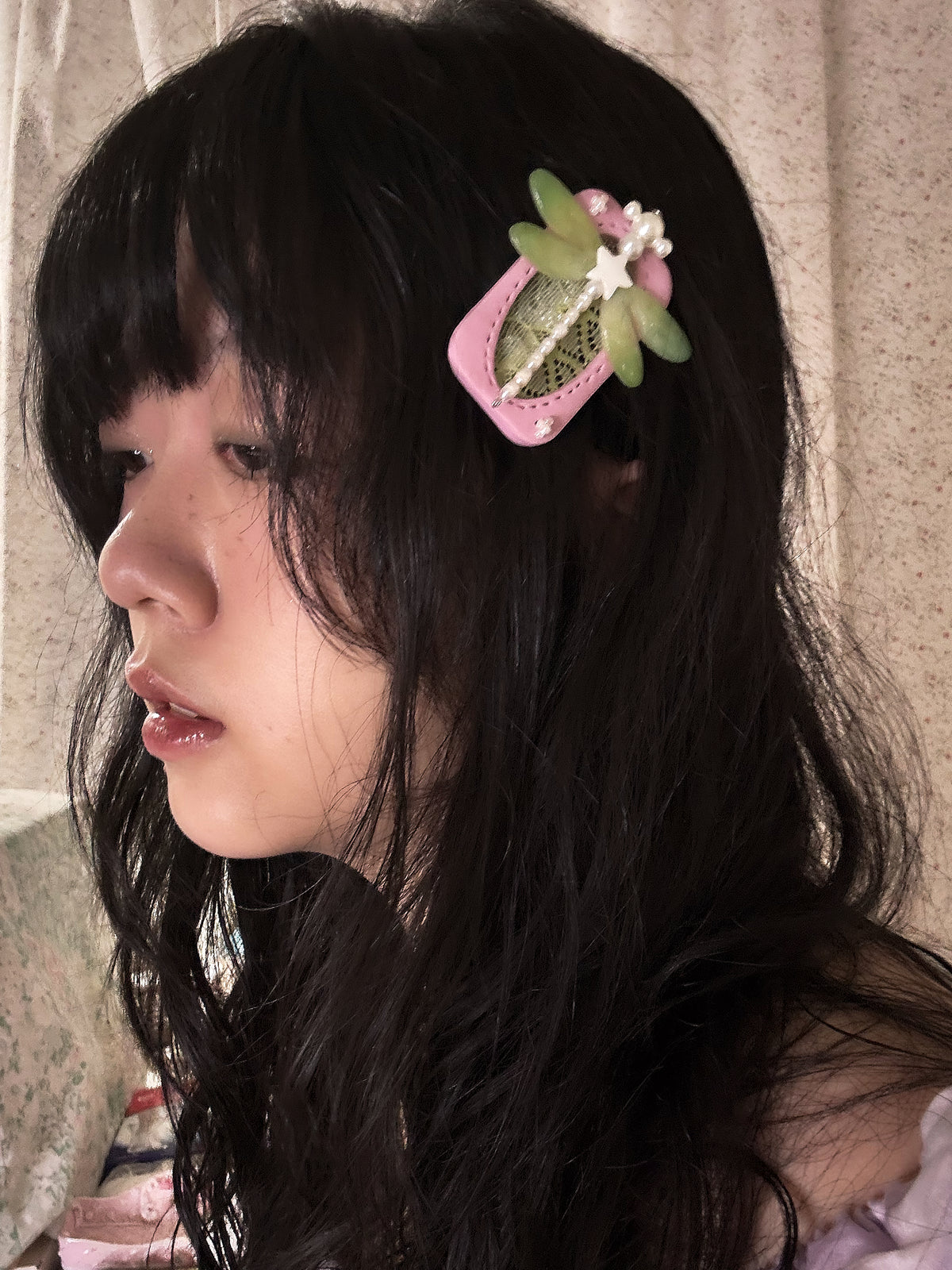 Lace Dragonfly : Polymer Clay Accessories