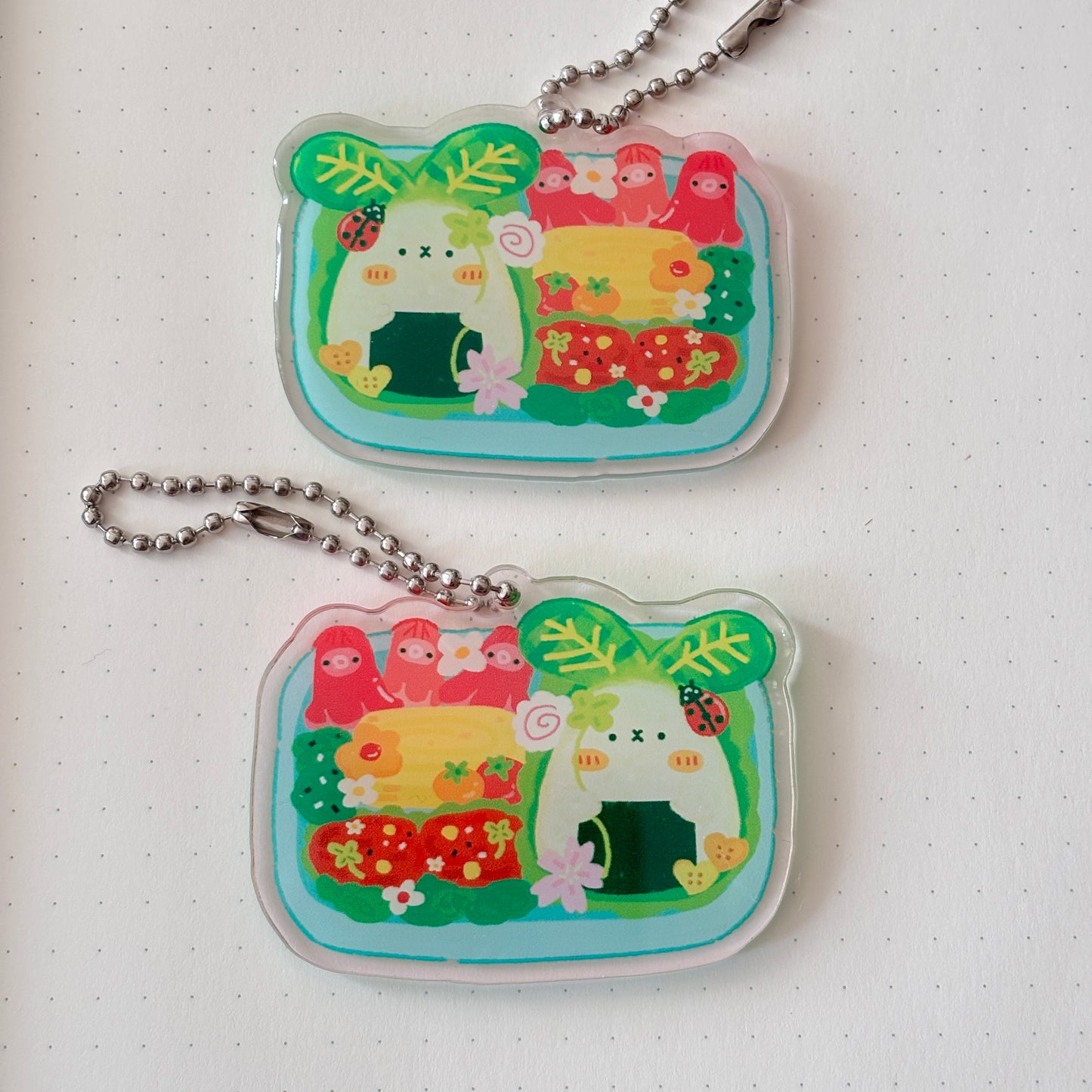 Turby as a Japanese Food Keychains