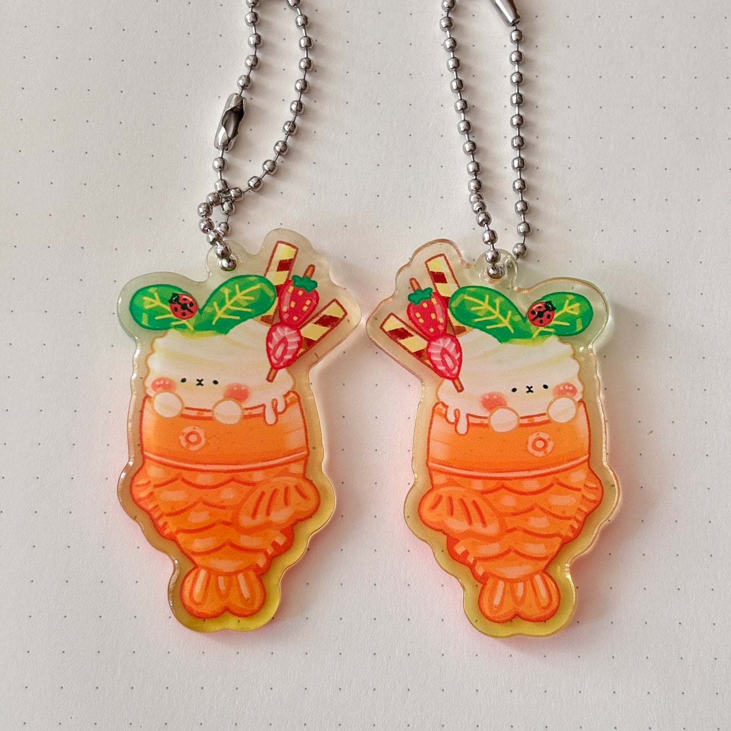 Turby as a Japanese Food Keychains