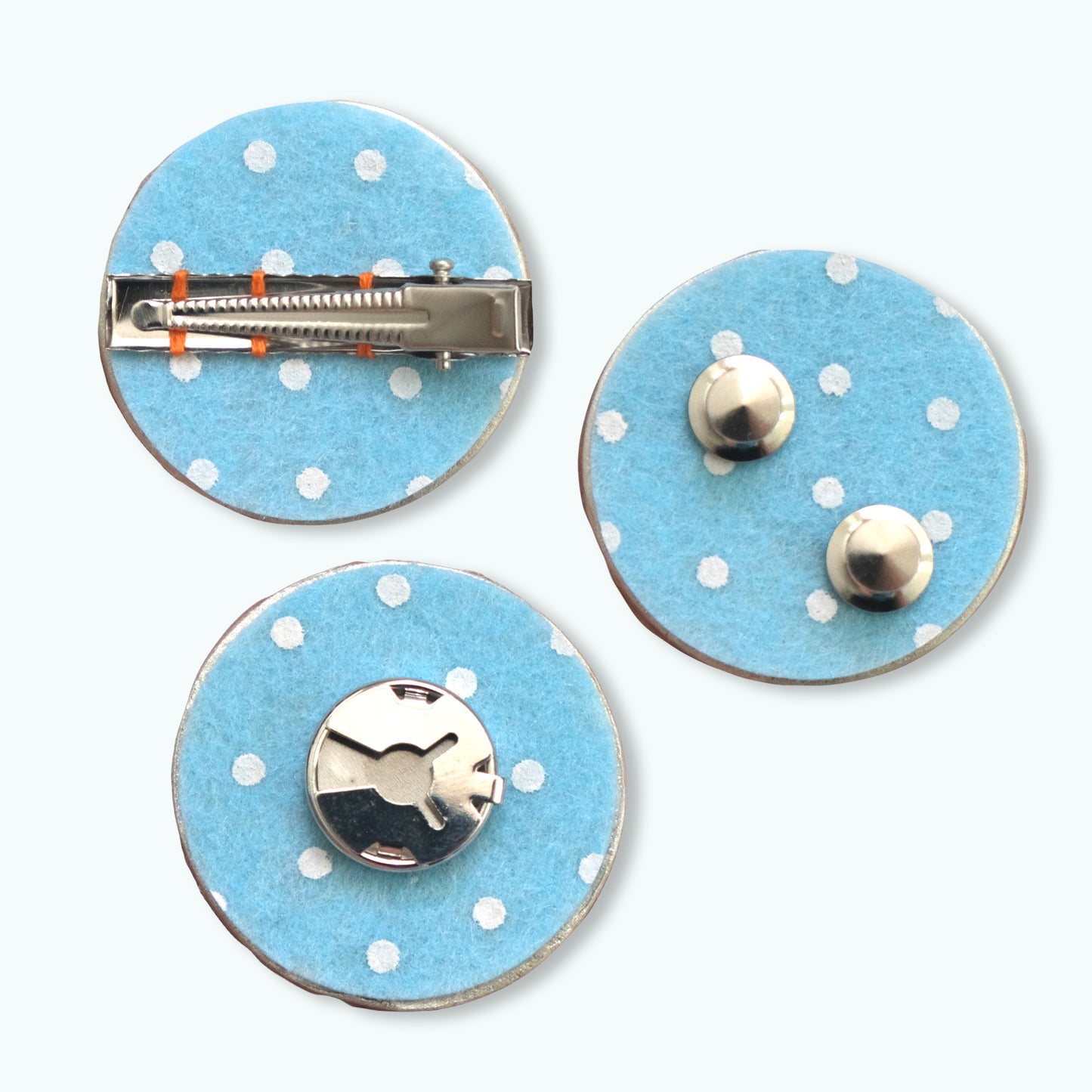 Cyber Sea: polymer clay accessories