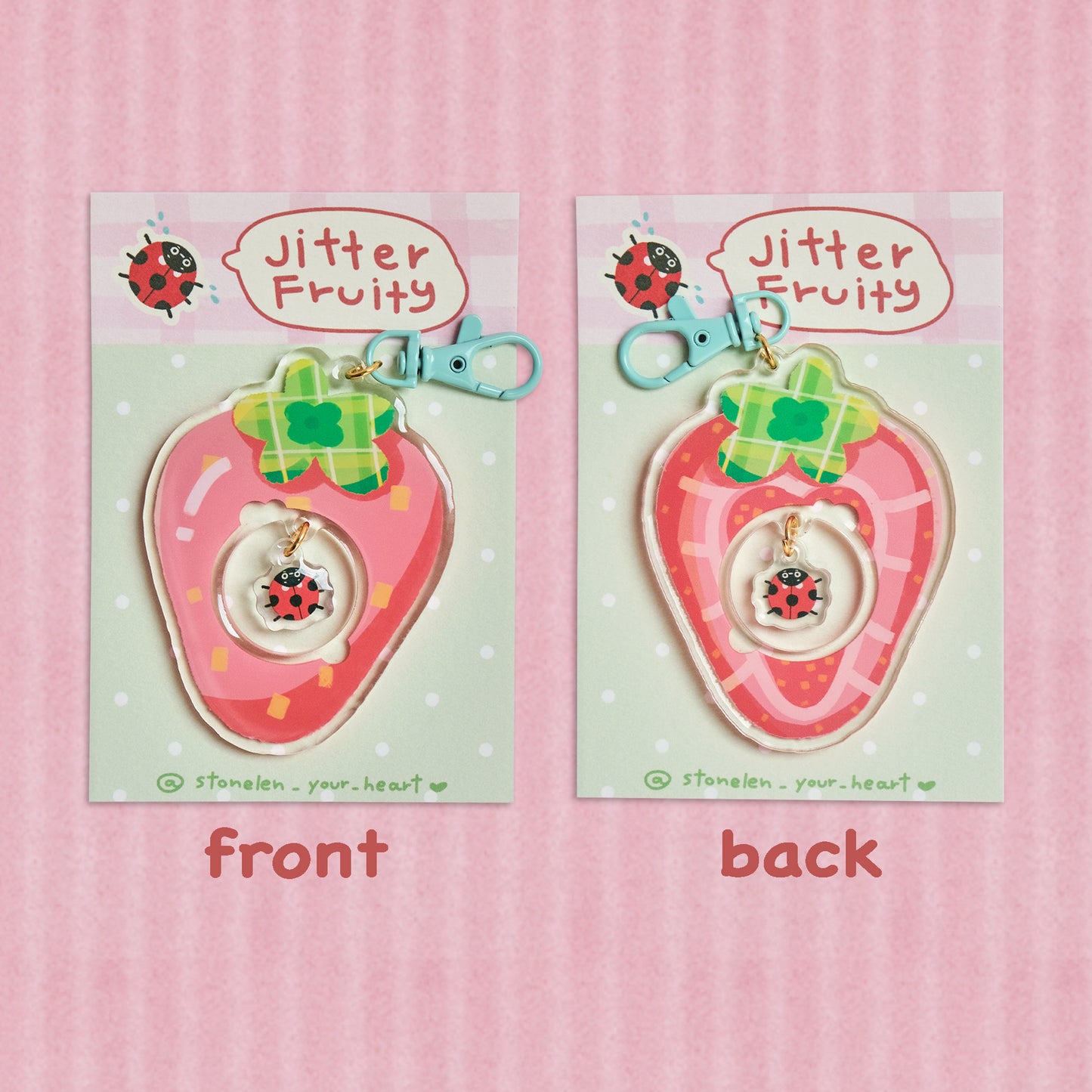 Jitter Fruity Keychains