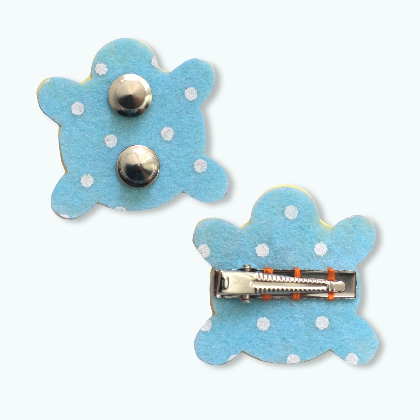Puffy Turtle : polymer clay accessories