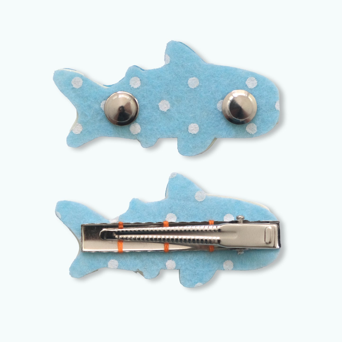 Whale Shark : polymer clay accessories
