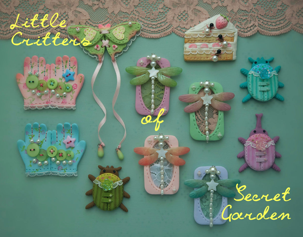 Little Critters of the Secret Garden: Clay Quilt Accessories Collection