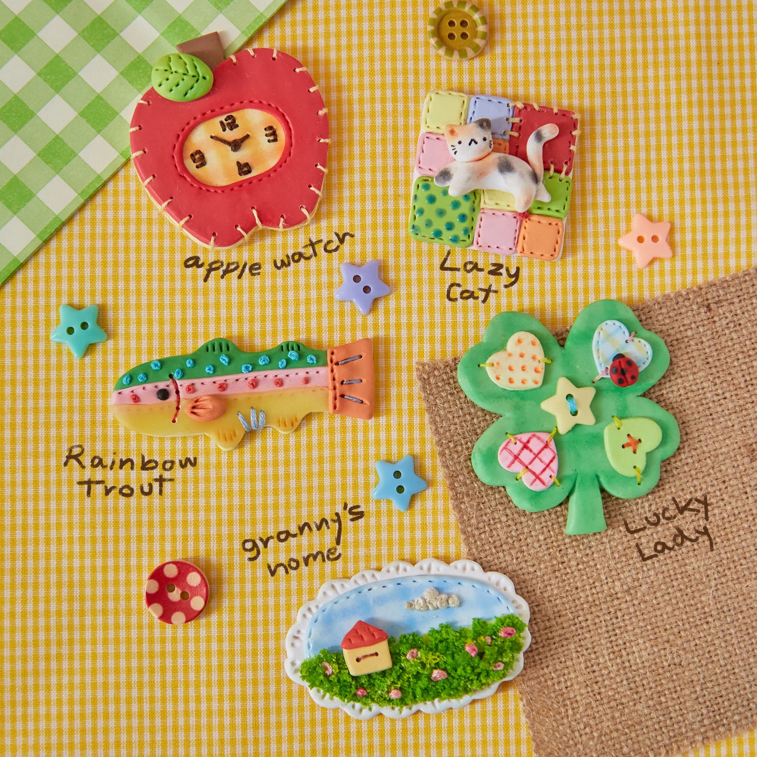 Summer 2024 Clay Quilt Accessories Collection