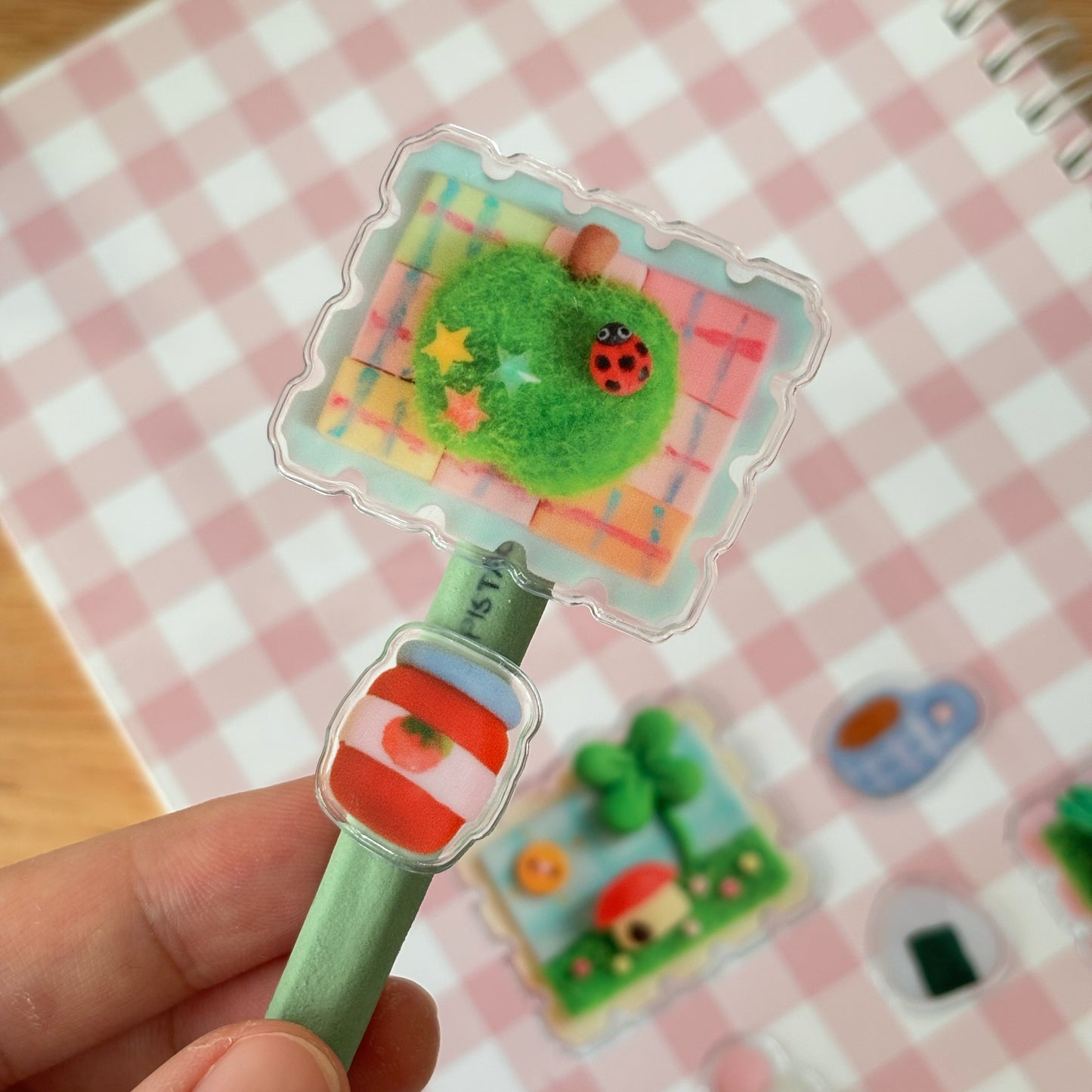 Spring Time: Turby’s Meadow land 3D Sticker Sheet