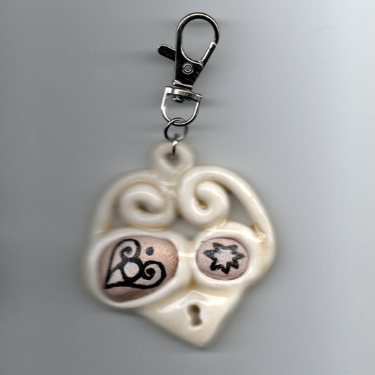 Pebblebly Friend? : Dying Sun Keychain 08