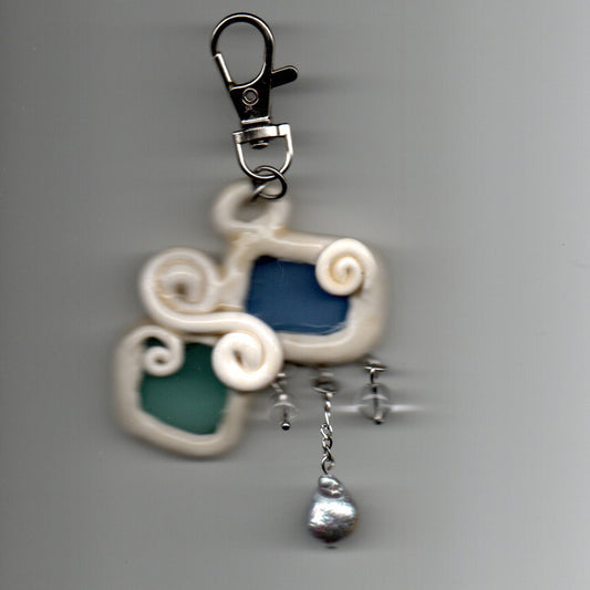 Pebblebly Friend? : Dying Sun Keychain 07