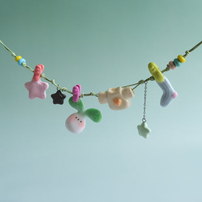 Night Breeze Laundry Necklaces