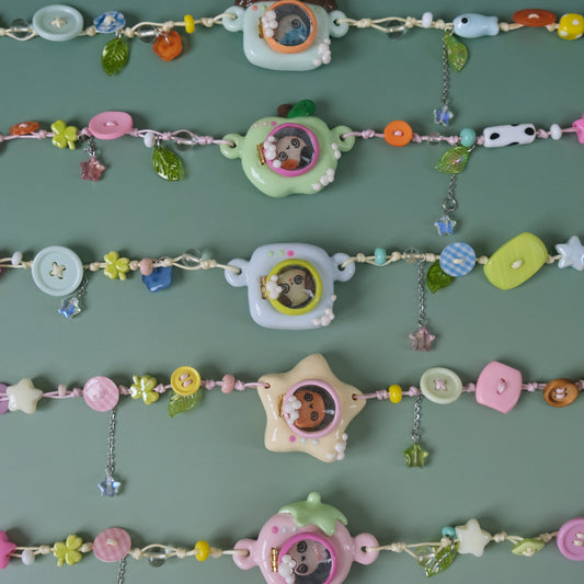Dizzy Machine Necklace
