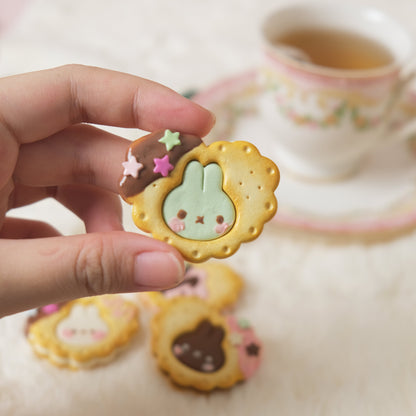 Bunny Dessert Clay Accessories