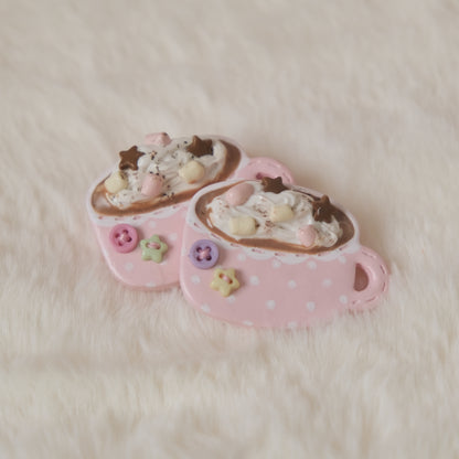 Hot Chocolate & Hot Tea Mug Clay Accessories