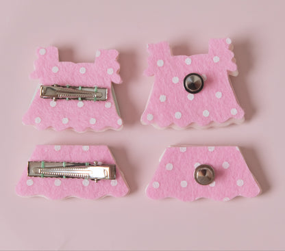 CLAY CLOTHES Accessories (Blouses & Skirts Set)