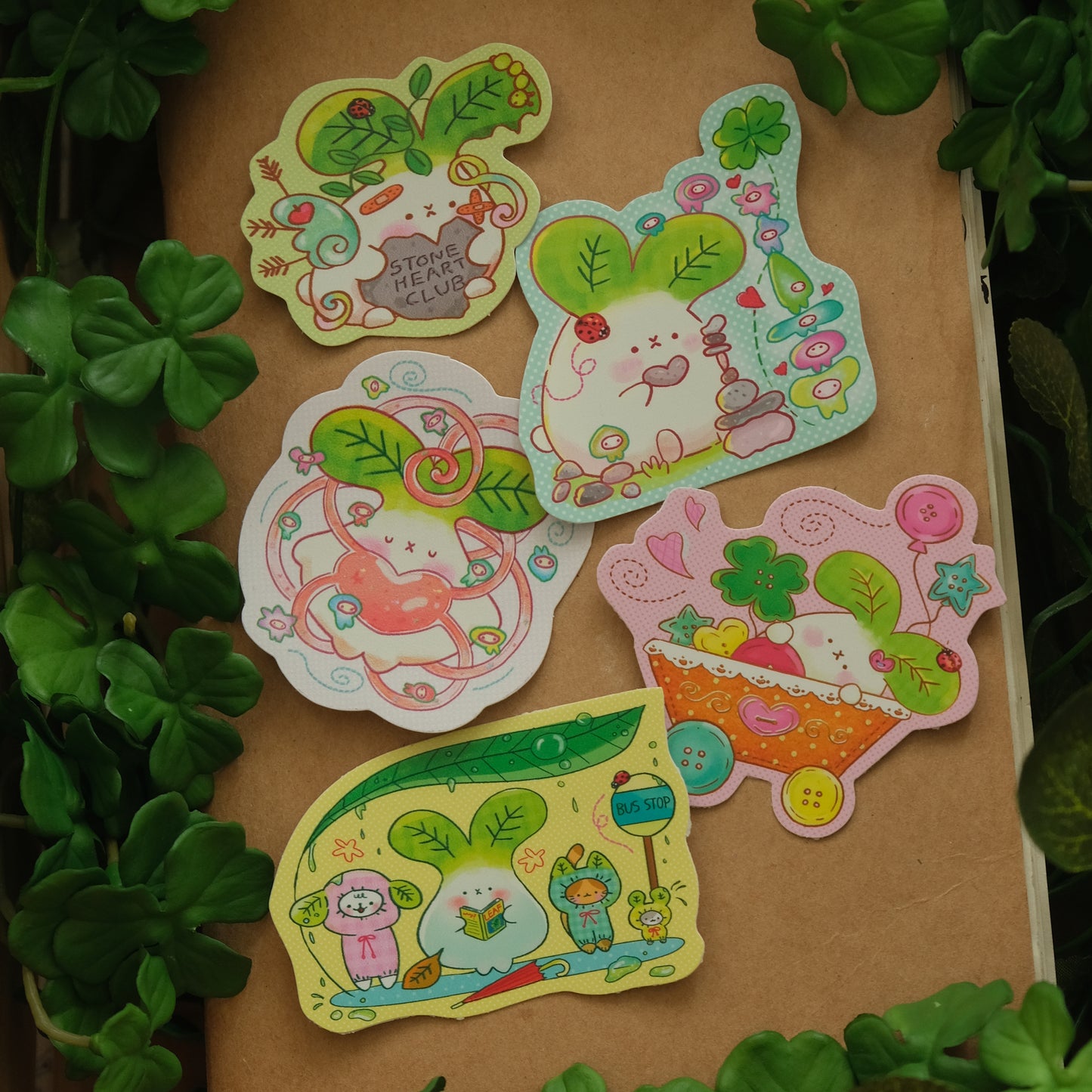 Turby Tiny World Stickers