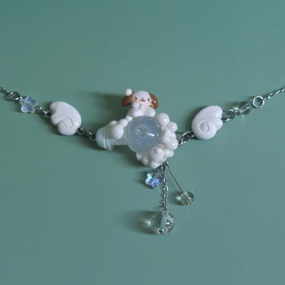 Puppy Laundry Detergent Necklaces