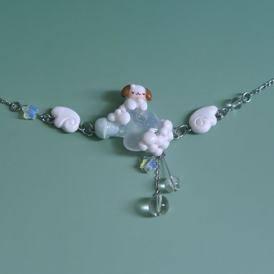 Puppy Laundry Detergent Necklaces