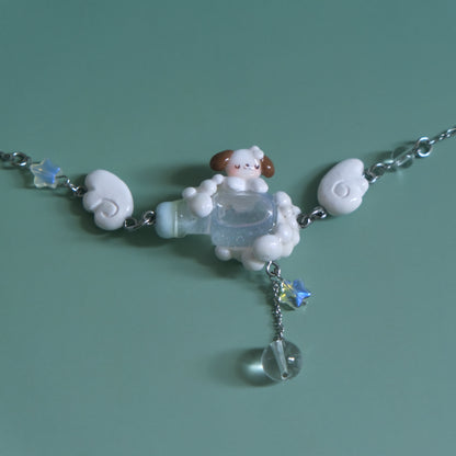 Puppy Laundry Detergent Necklaces