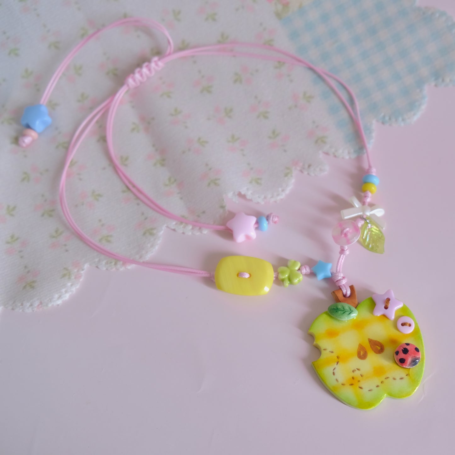 Chompy Apple Necklace