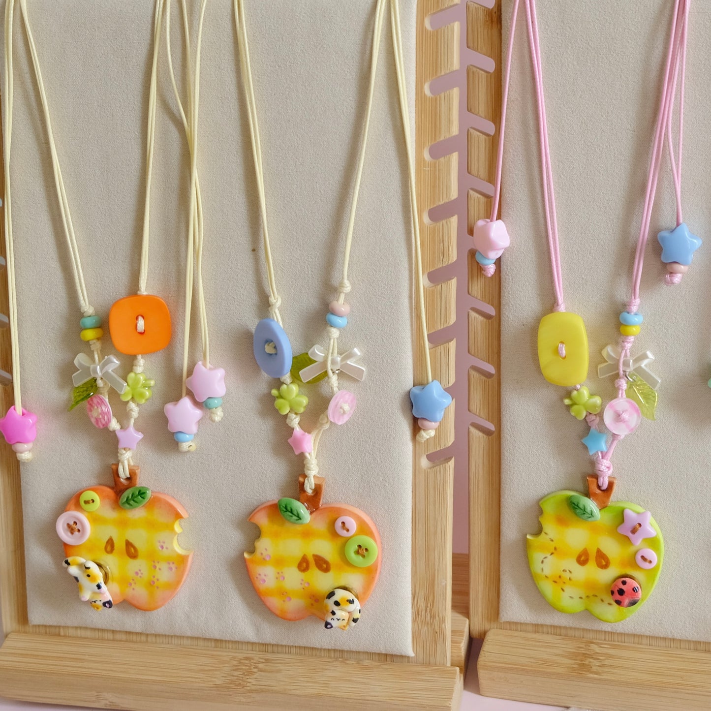 Chompy Apple Necklace