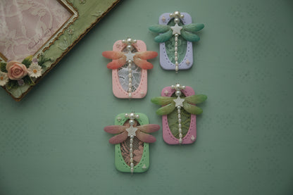 Lace Dragonfly : Polymer Clay Accessories