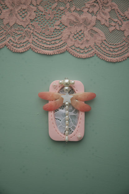 Lace Dragonfly : Polymer Clay Accessories