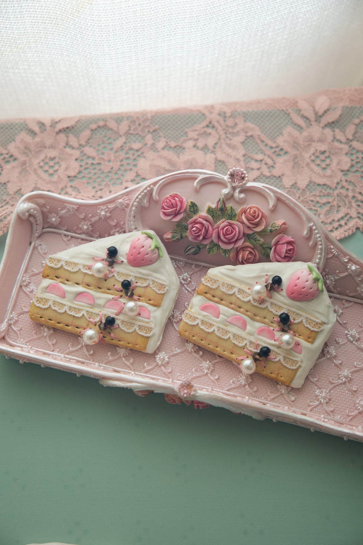 Sweetest Cream Cake : Polymer Clay Accessories