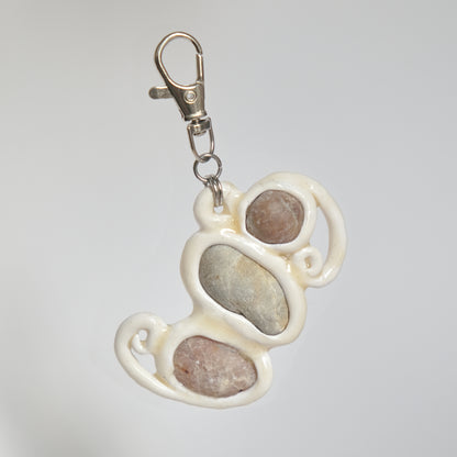 Pebblebly Friend? : Dying Sun Keychain 01