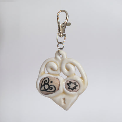 Pebblebly Friend? : Dying Sun Keychain 08
