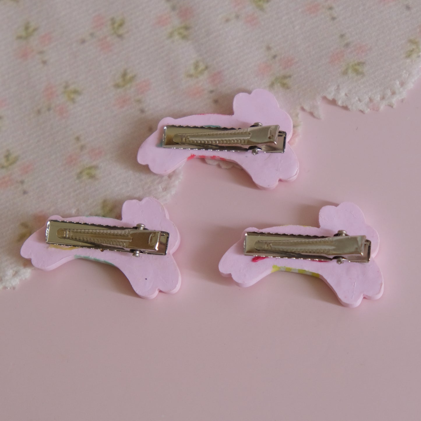 Bunny & Clover Tiny Clay Quilt Accessories