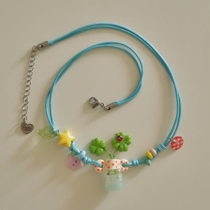 Spring in The Vase Neckalces