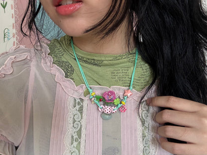 Spring in The Vase Neckalces