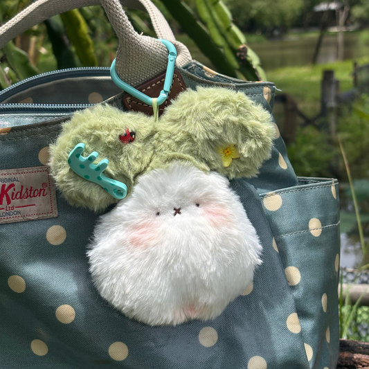 (Pre-Order) Fluffy Turby Plush Keychain
