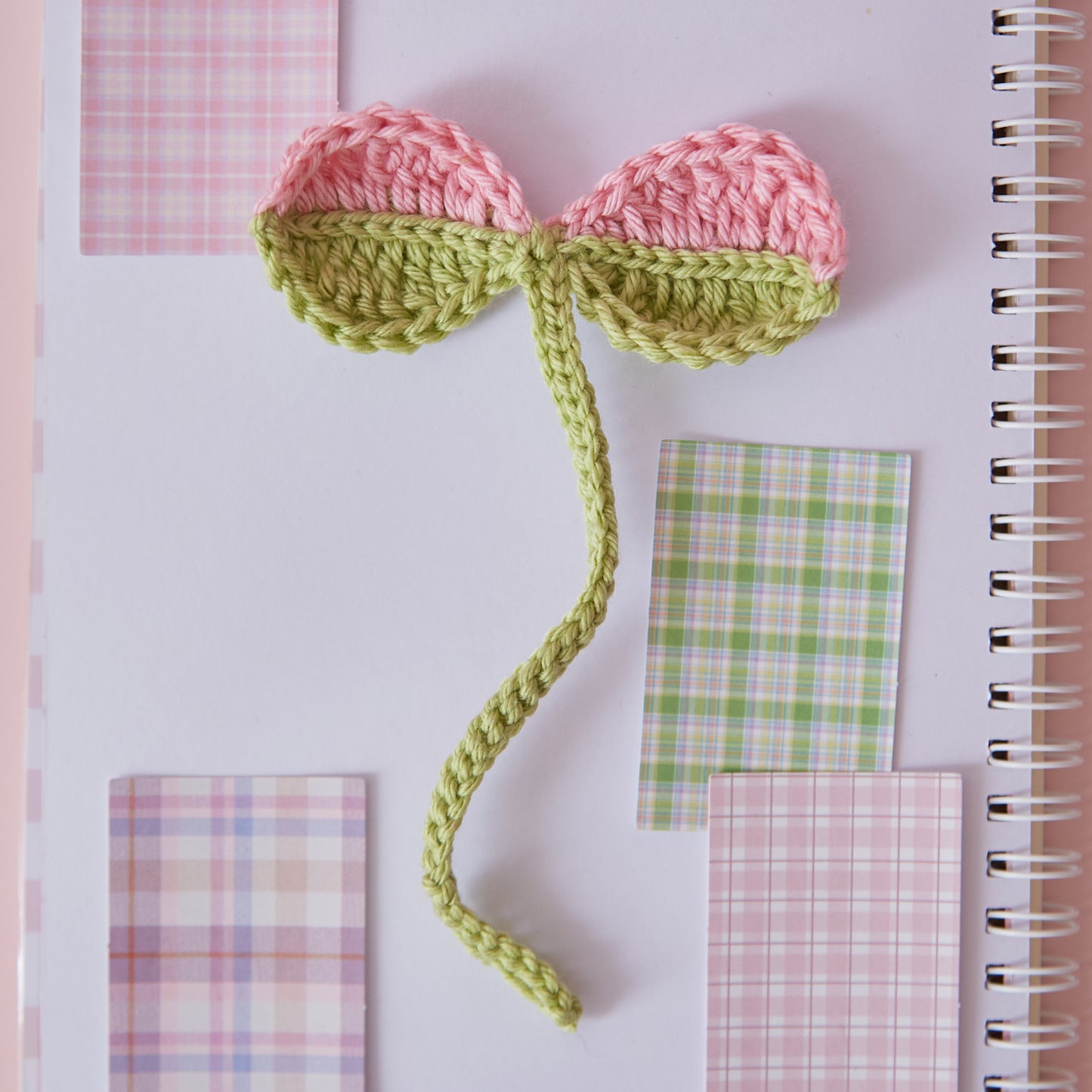 Crochet Sprout Headphone Accessories