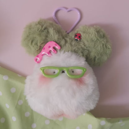 (Pre-Order) Fluffy Turby Plush Keychain