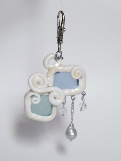 Pebblebly Friend? : Dying Sun Keychain 07