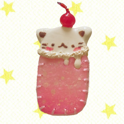 Cream Soda: Polymer Clay Hair clips